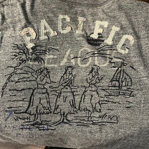 American Eagle Men’s Gray T-Shirt Medium Hoola Girls